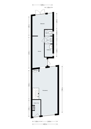 Floorplan - Asterstraat 29, 4613 AE Bergen op Zoom